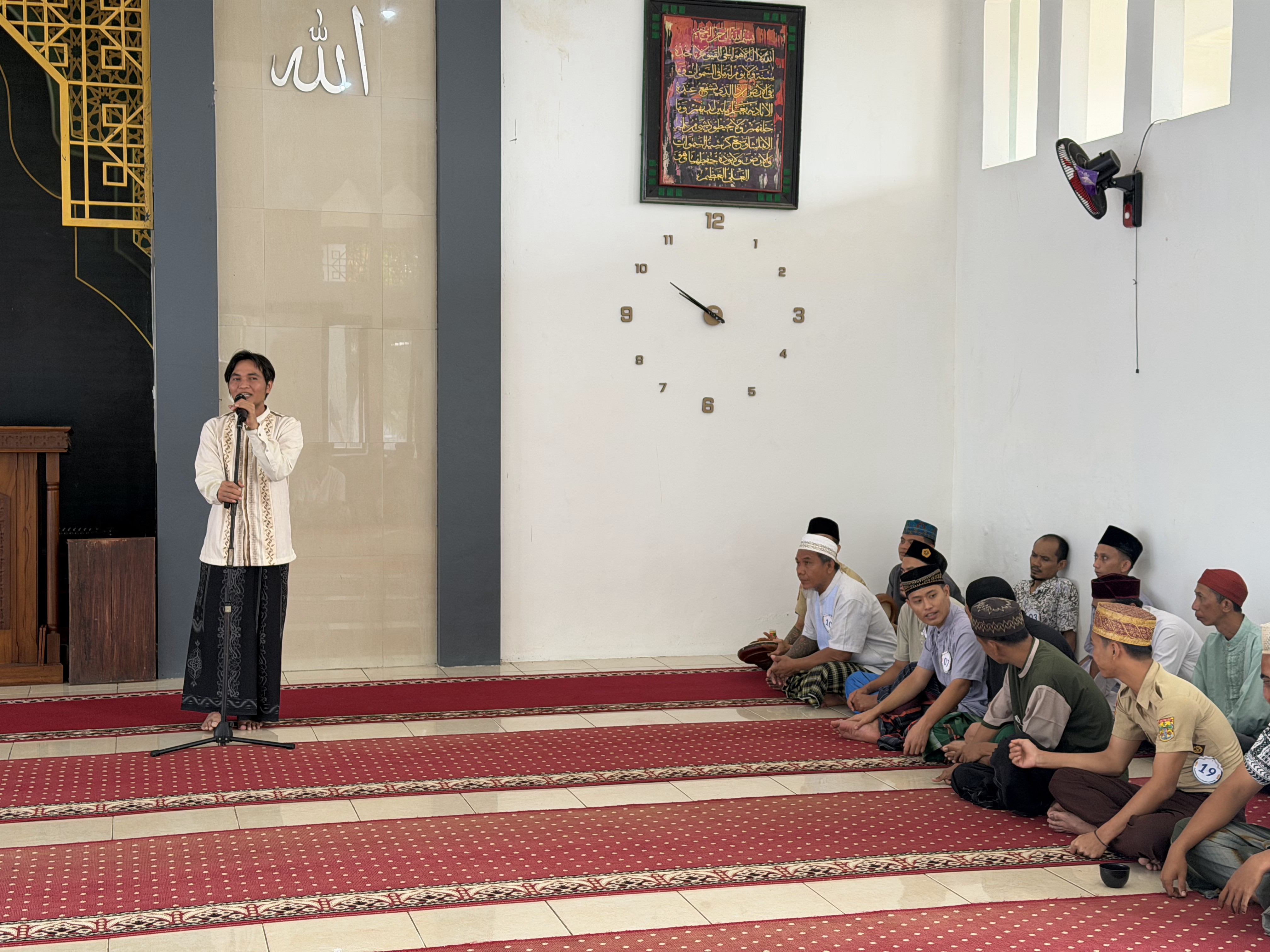 Warga Binaan Ikuti Lomba Keagamaan Semarakkan HUT ke-81 Kemerdekaan Republik Indonesia