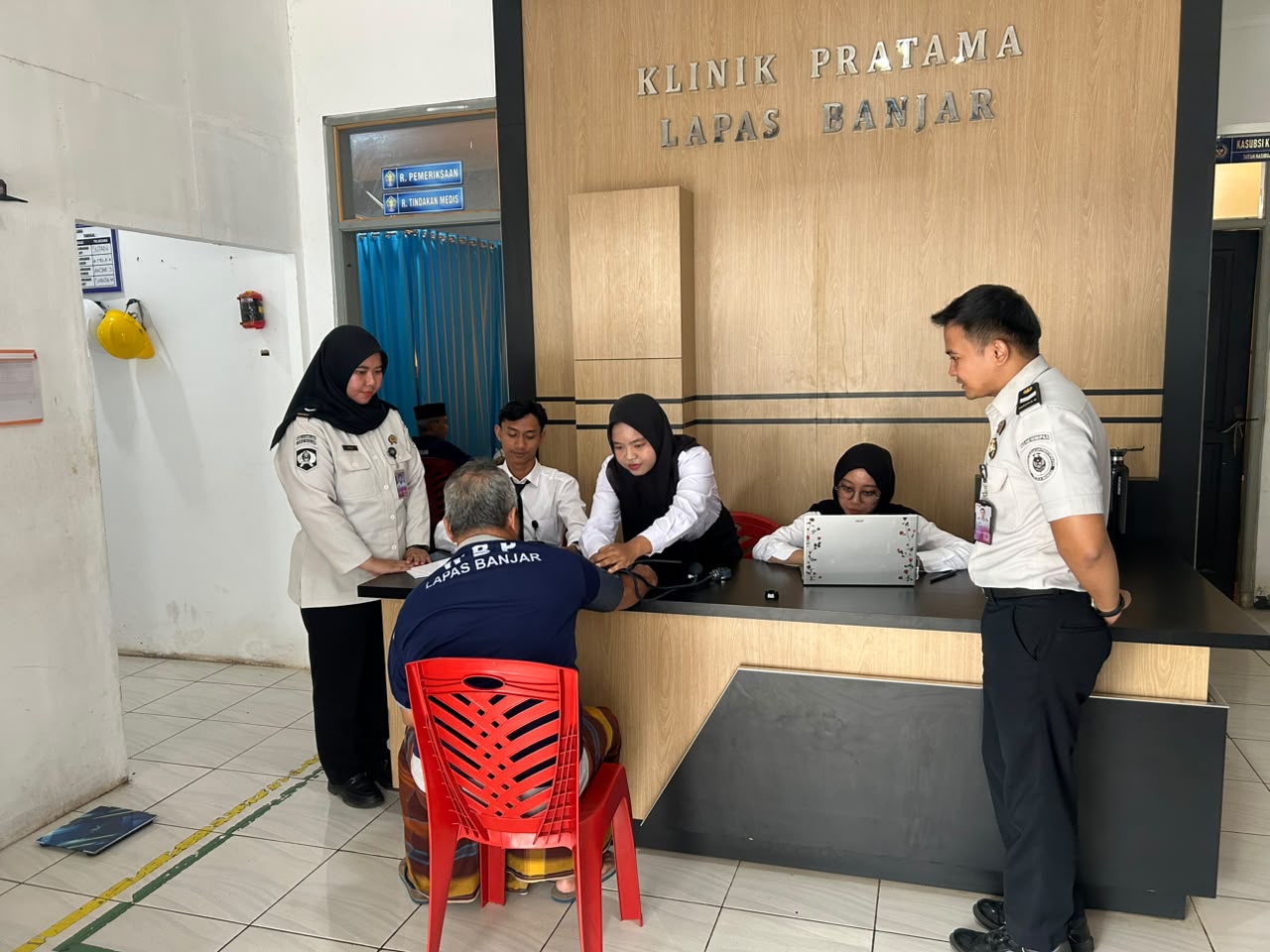 Penuhi Hak Kesehatan Warga Binaan, Lapas Banjar Gandeng Dinkes Kota Banjar