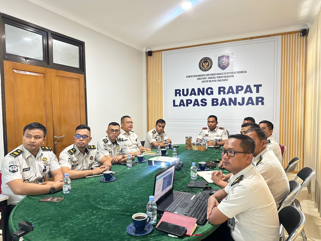 Lapas Banjar Ikuti Pengarahan Direktur Jenderal Pemasyarakatan Secara Virtual