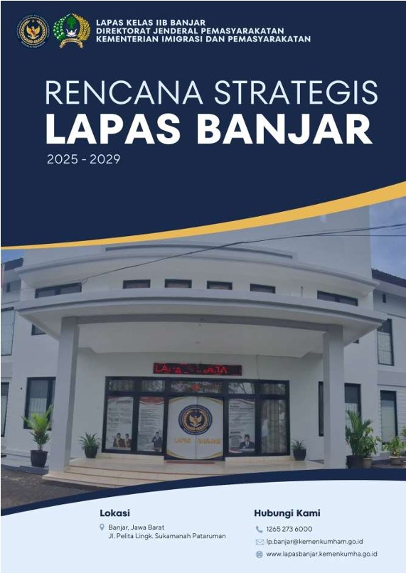 DOKUMEN RENCANA STRATEGIS LAPAS BANJAR 2025-2029