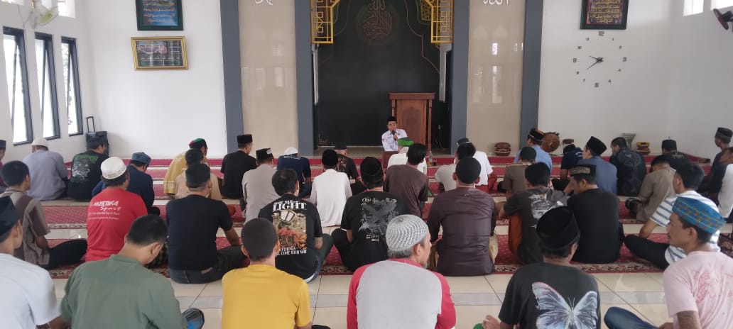 Perdalam Ilmu Agama, Santri Ruhhul Qudsi Warga Binaan Lapas Banjar Ikuti Pembinaan Hadis Arbain Bagian II Bersama Kemenag