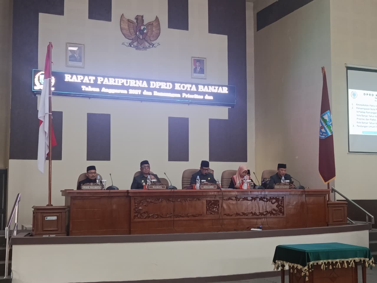 Lapas Banjar Hadiri Rapat Paripurna DPRD, Perkuat Sinergi Antarinstansi di Kota Banjar
