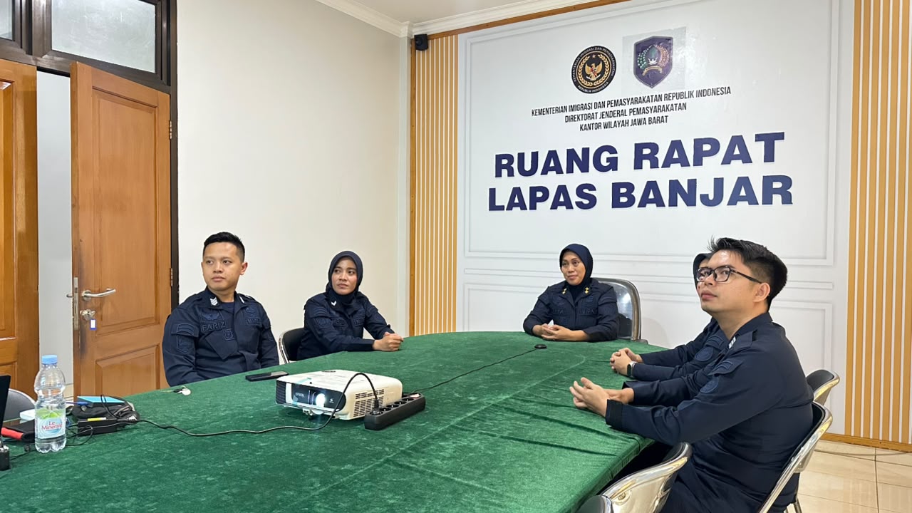Akselerasi Tertib Administrasi Digital, Lapas Banjar Ikuti Sosialisasi Teknis Penomoran Naskah Dinas dan Kode Klasifikasi Arsip Aplikasi SRIKANDI