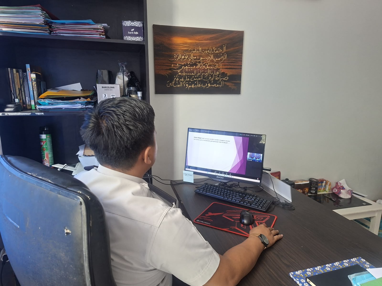 Perkuat Kompetensi Komunikasi dan Kemitraan Strategis, Lapas Banjar Ikuti Bimtek Kerja Sama dan Tata Kelola Kemenimipas