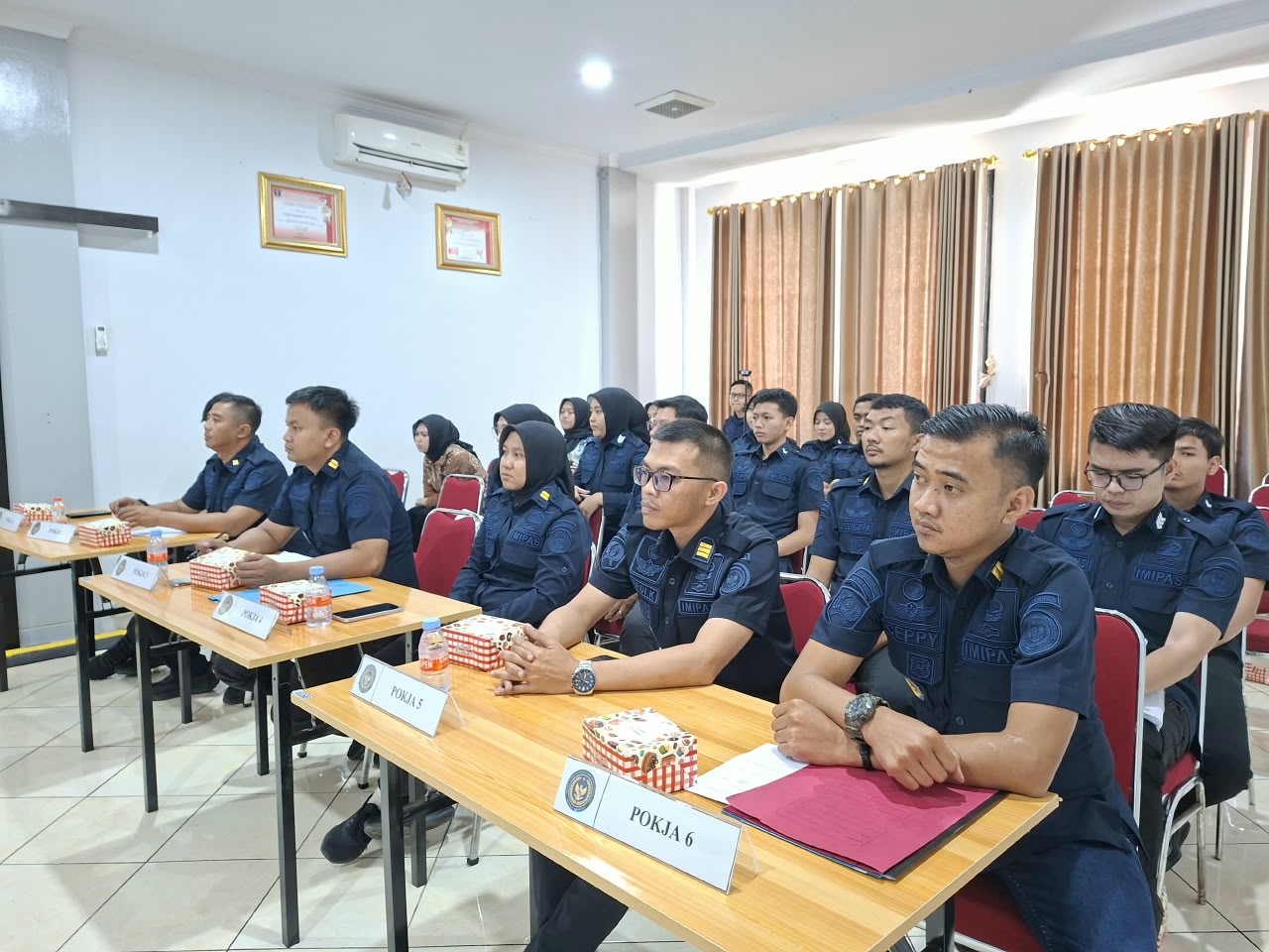 Matangkan Kesiapan Verifikasi Lapangan Penilaian Budaya Integritas, Lapas Banjar lakukan internalisasi dan penguatan integritas