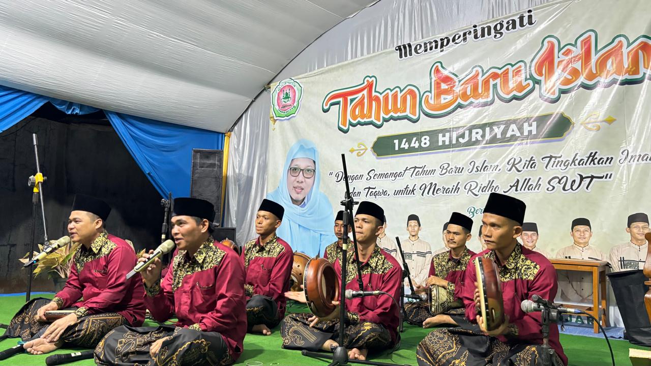 Tim Marawis Al Banjari Lapas Banjar Semarakkan Peringatan Tahun Baru Islam 1448 H Wujud Pembinaan Menuju Reintegrasi Sosial